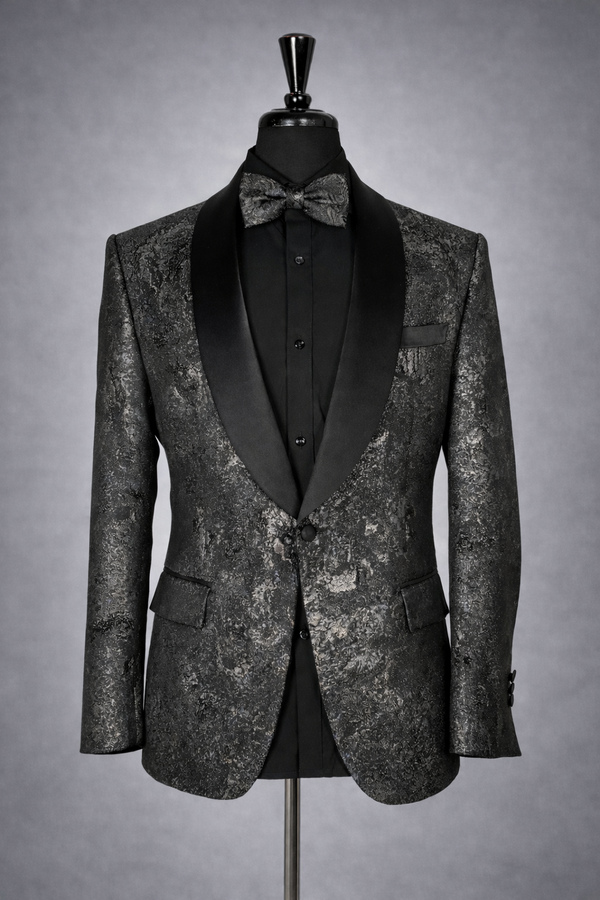 Silver Blossom Tuxedo