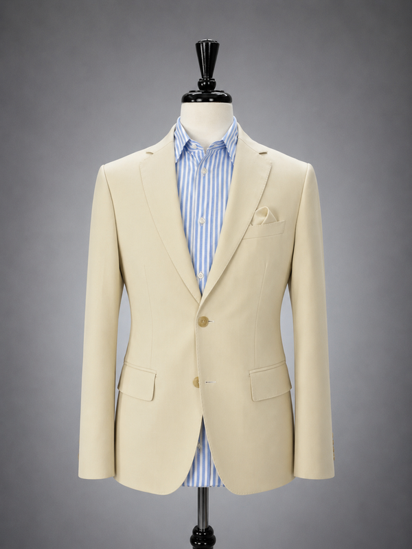 Sand Linen Blazer