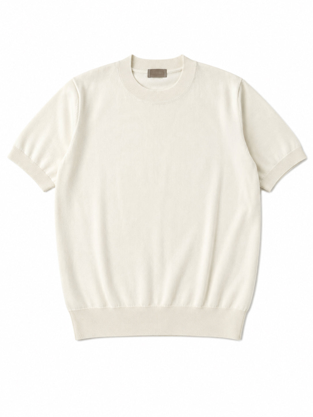 Portofino Crewneck Knit Tee Ivory