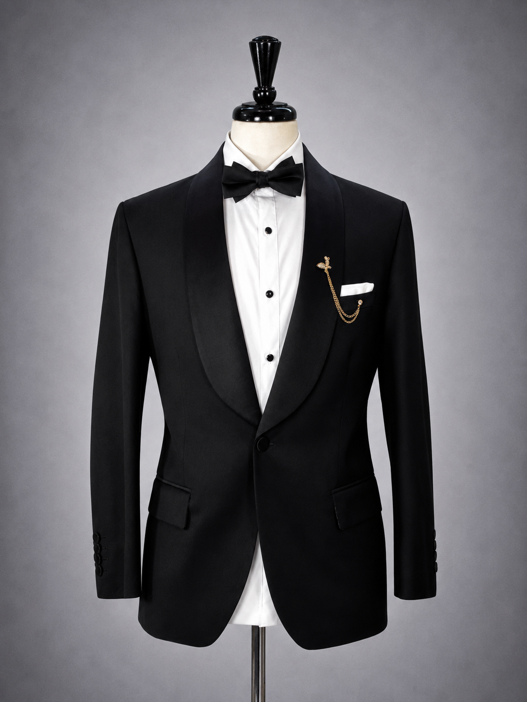 Midnight Shawl Tuxedo