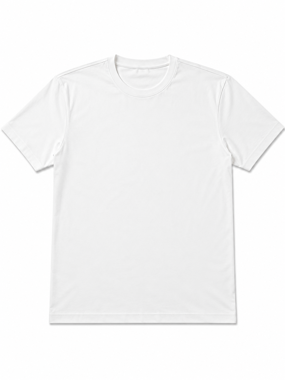 White Essential Tee
