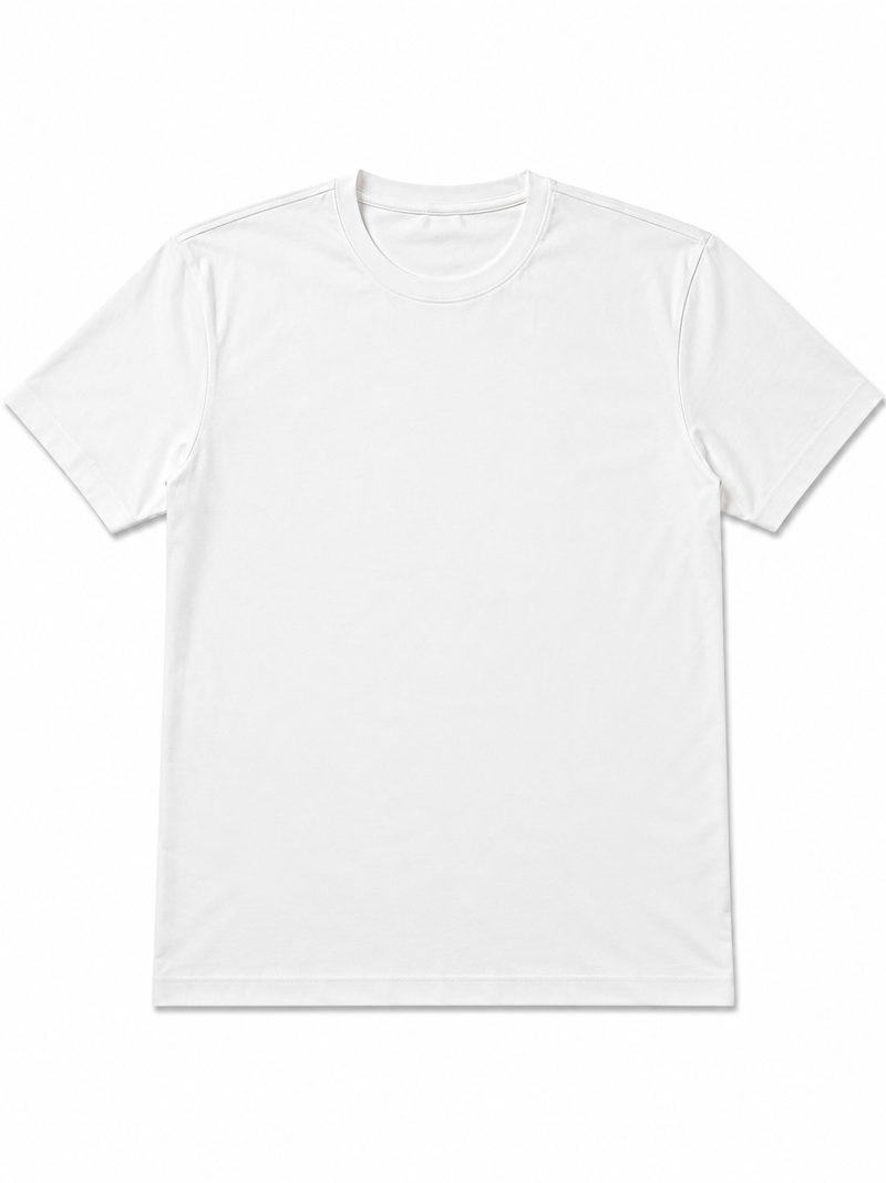 White Essential Tee