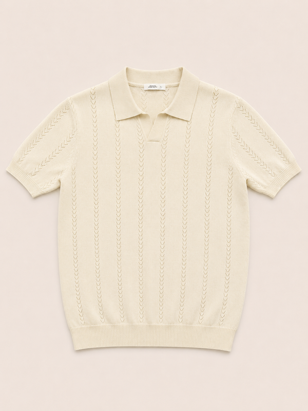Ivory Open Revere Polo