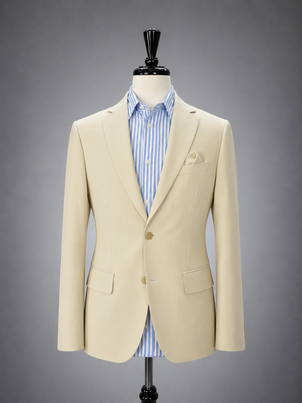 Sand Linen Blazer