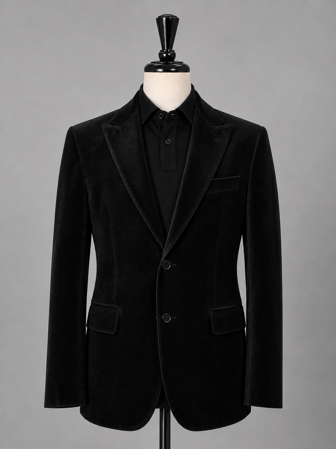 Black Velvet Blazer