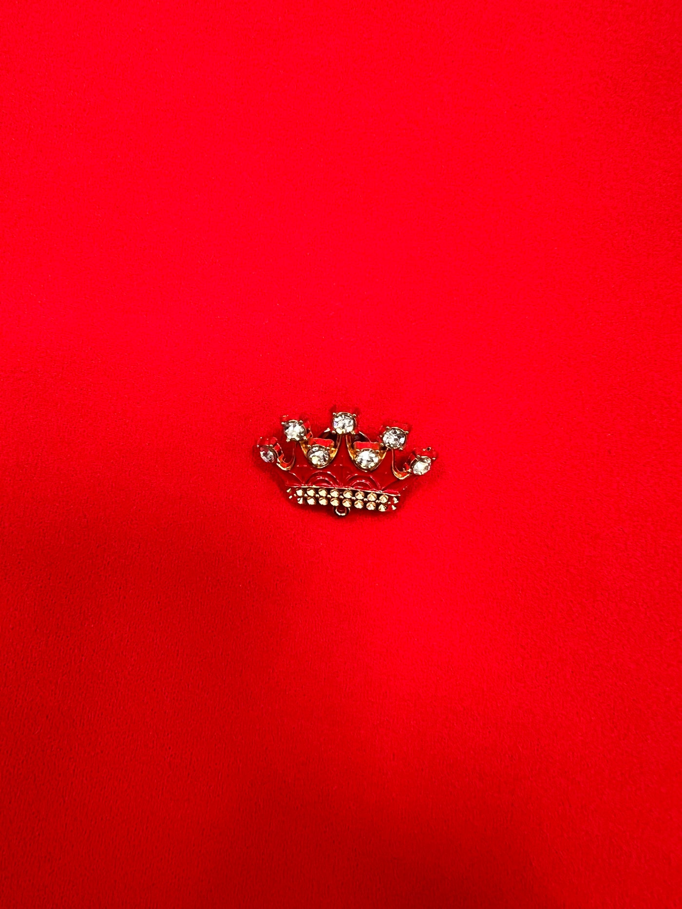 Crown Pin - Red