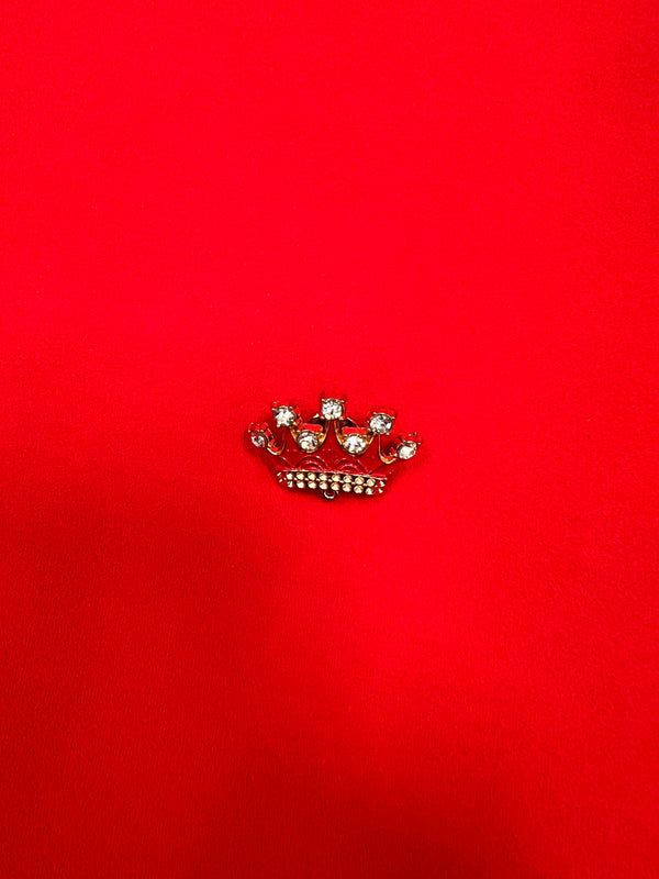 Crown Pin - Red