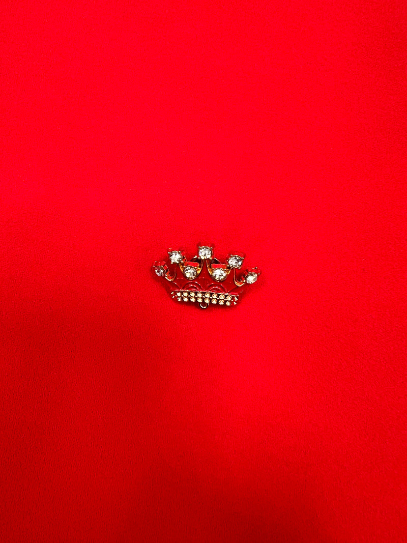 Crown Pin - Red
