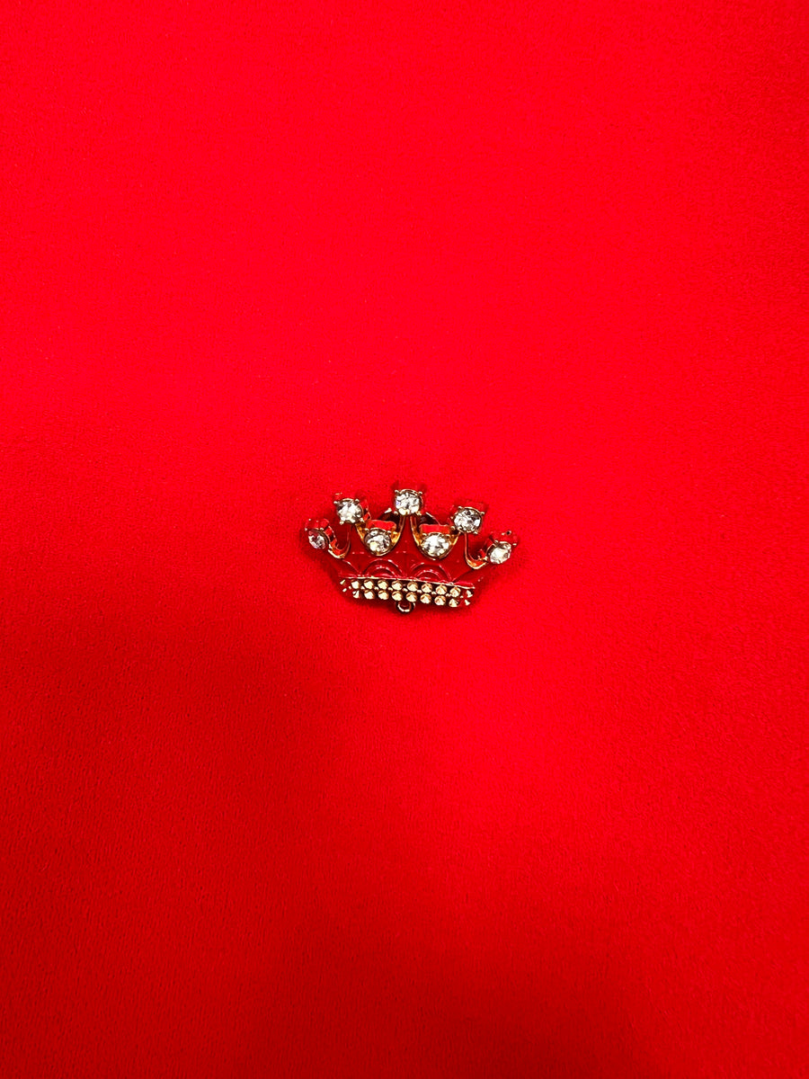 Crown Pin - Red