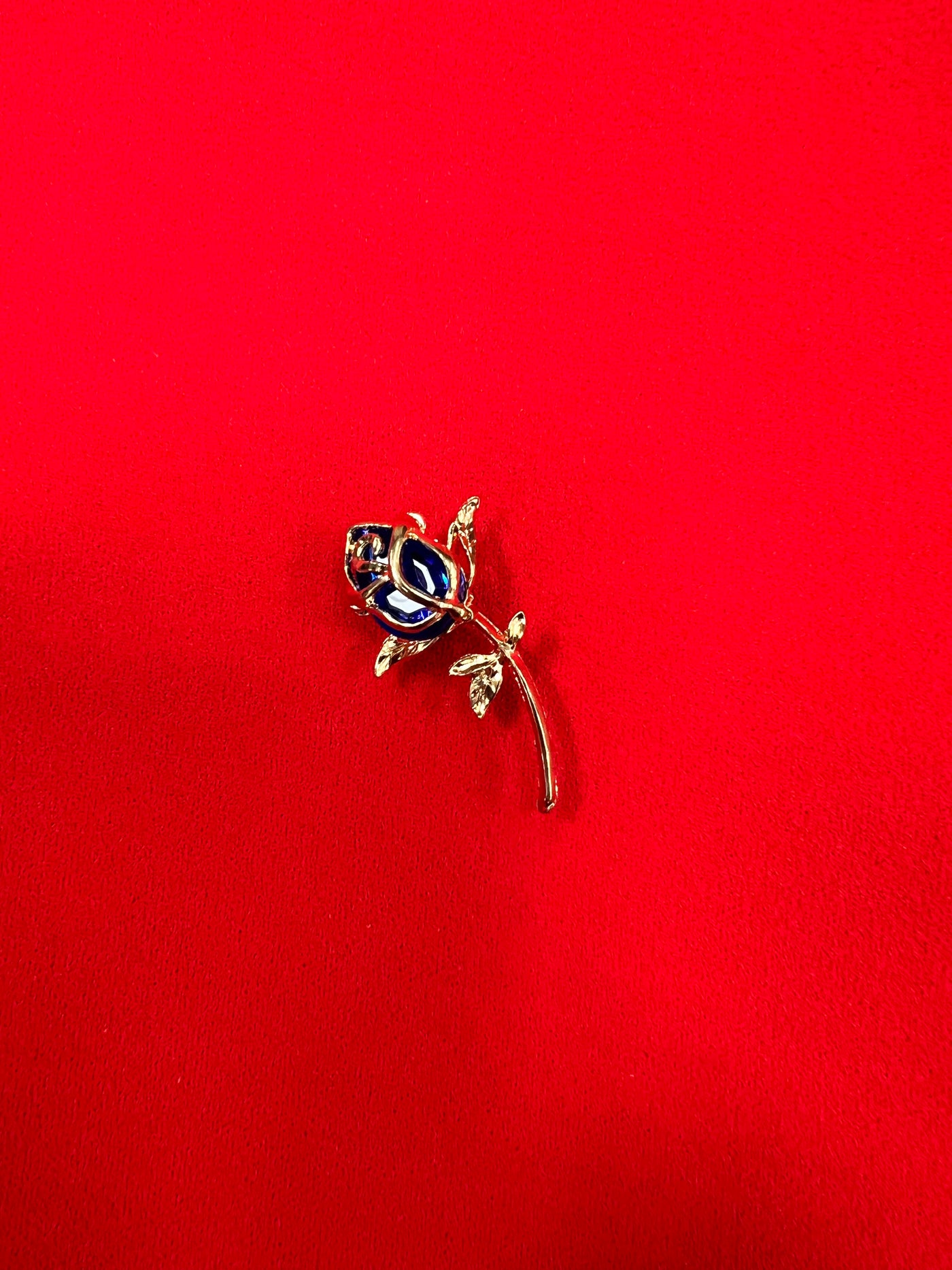Flower Pin - Blue