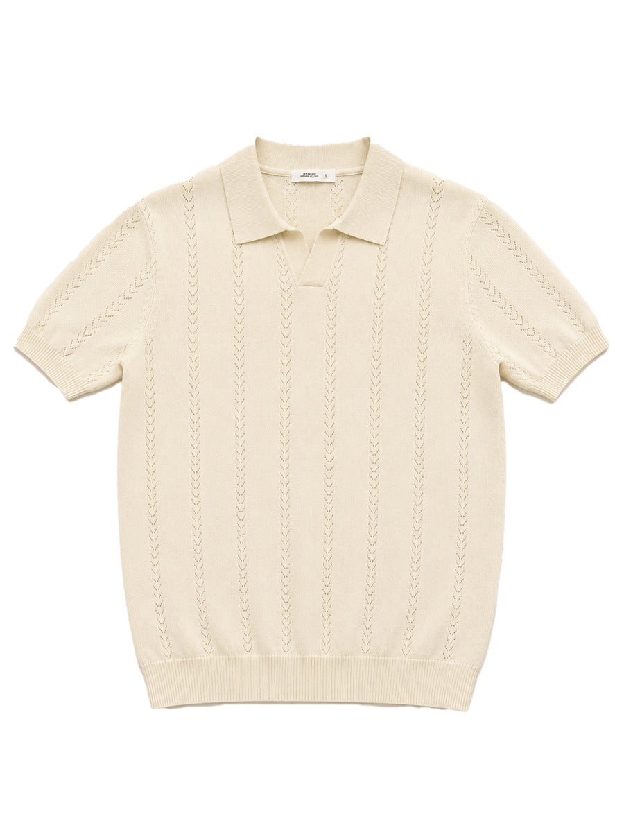 Ivory Open Revere Polo