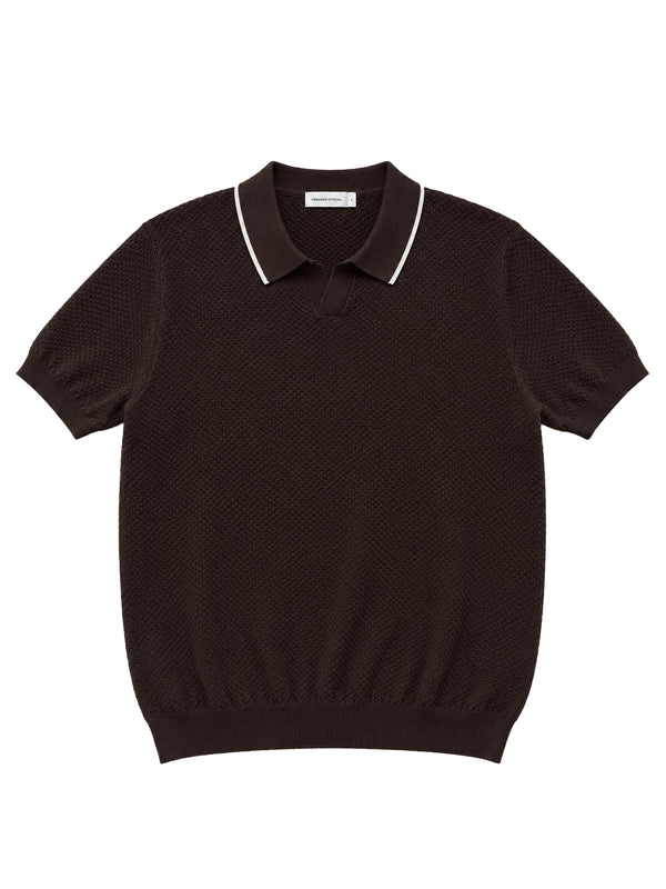 Mocha Open Polo