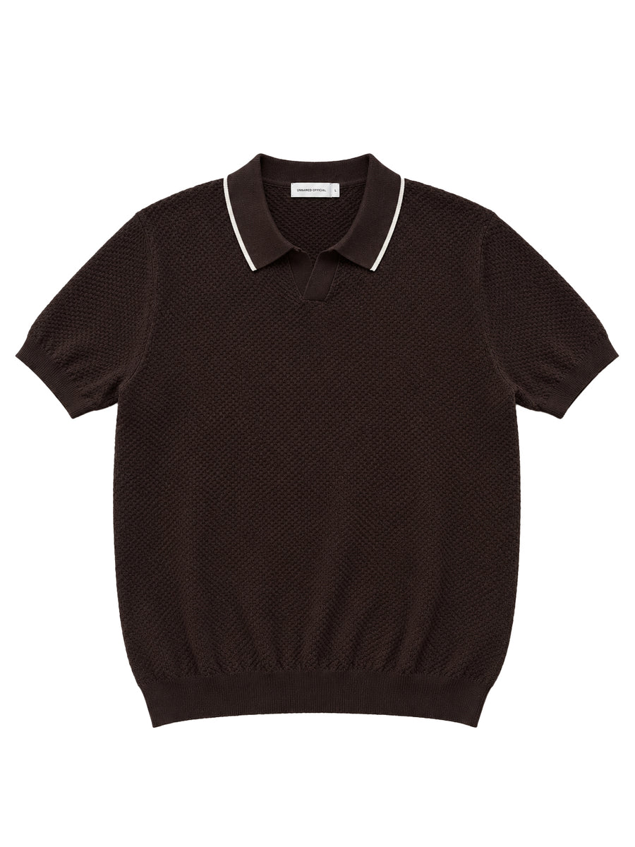 Mocha Open Polo