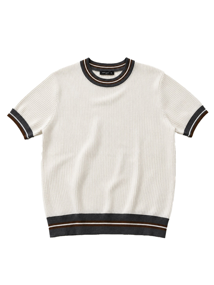 Varsity Rib Tee