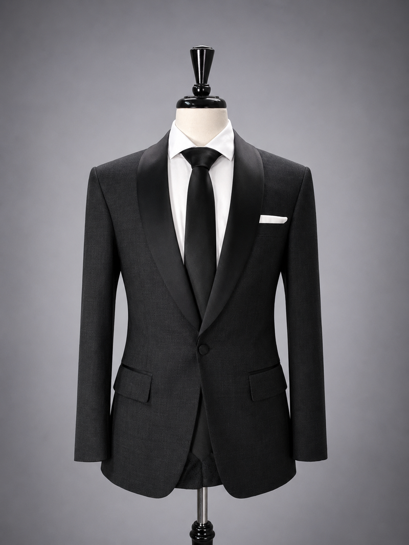 Charcoal Slim Suit