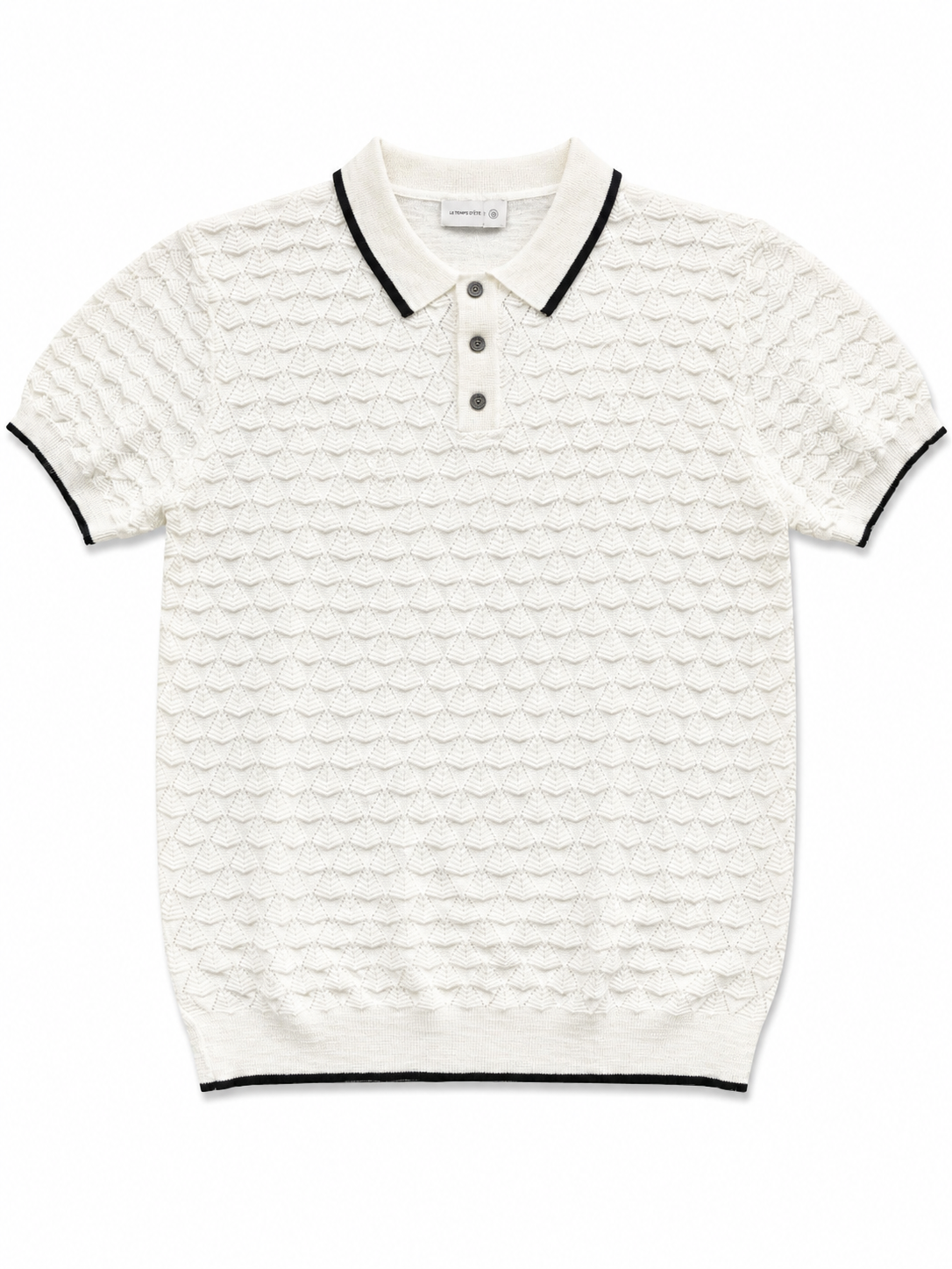 White Noir Polo