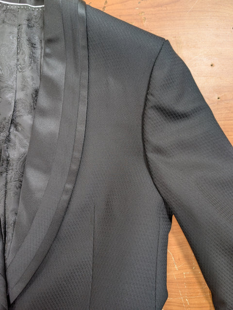 Half and Half Shawl Lapel