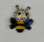 BLUE WING BEE PIN