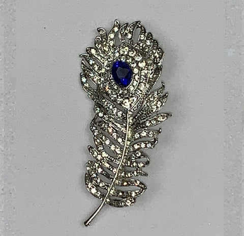 PEACOCK FEATHER PIN